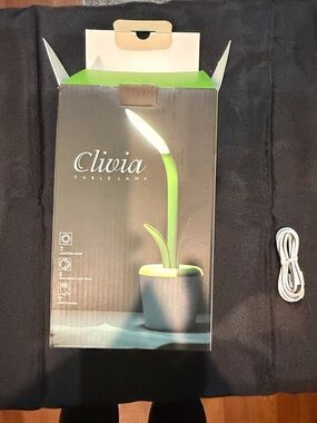 Green Table Lamp - LED Desk Lamp